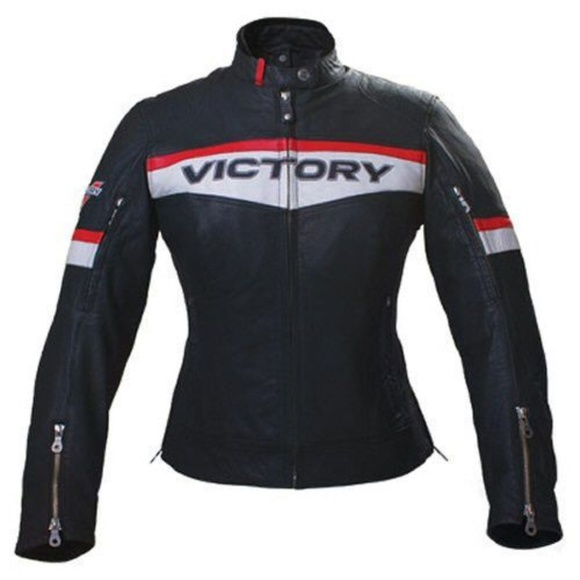 Victory Womens BRAND Buffalo Leather Jacket - M/L